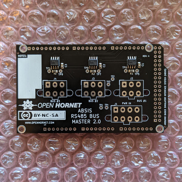 Open Hornet - ABSIS 2.0 Bus Master PCB with SMD Assembly