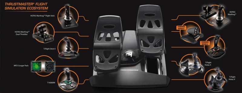 flight stick and pedals Thrustmaster T16000M FCS Flight Pack
